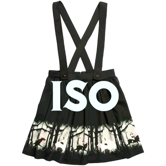 FOUND! Princess Mononoke Suspender Skirt (Ghibli) - Picture 1 of 1